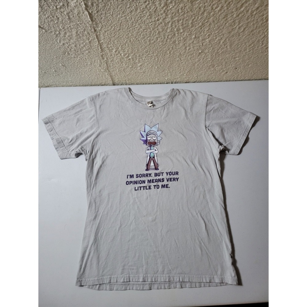 Rick‎ And Morty T-Shirt Rick Sanchez Size Men's Medium